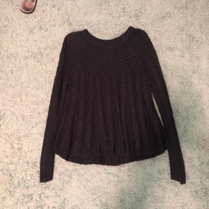 Navy sweater
